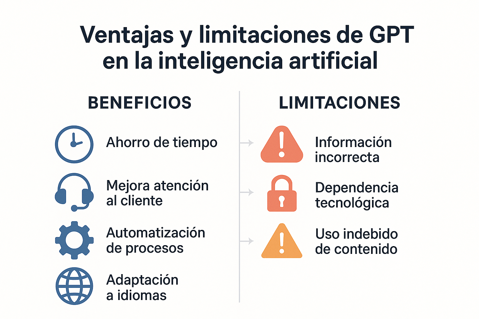 Ventajas y limitaciones de GPT en la IA