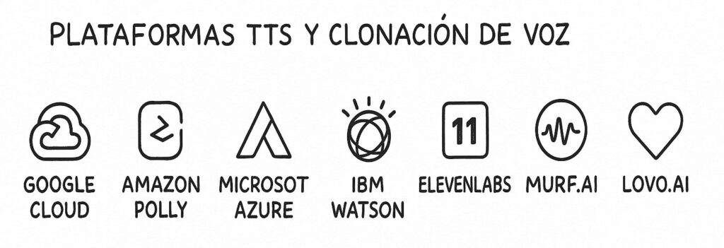 Plataformas de IA con voz