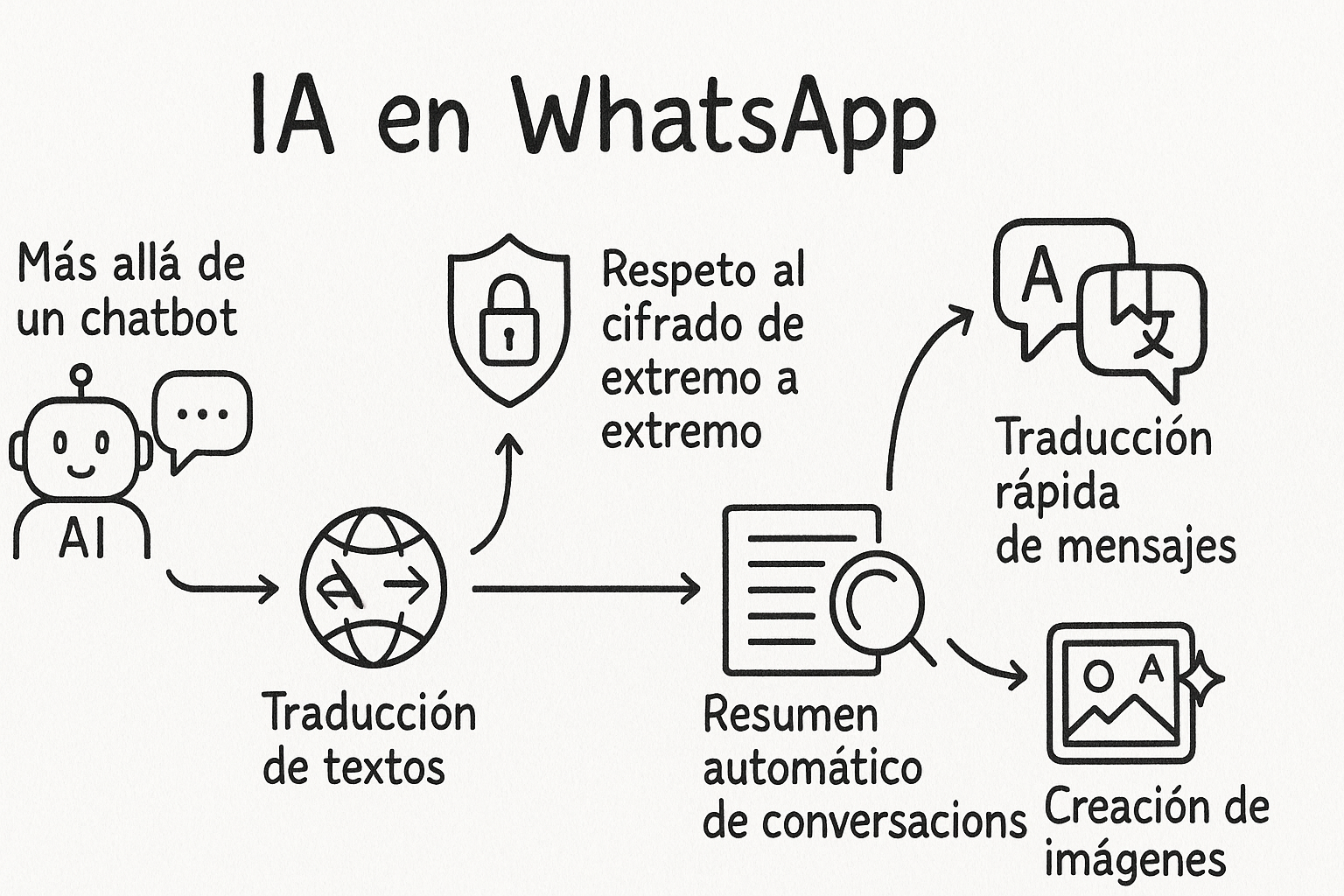 Inteligencia Artificial en WhatsApp